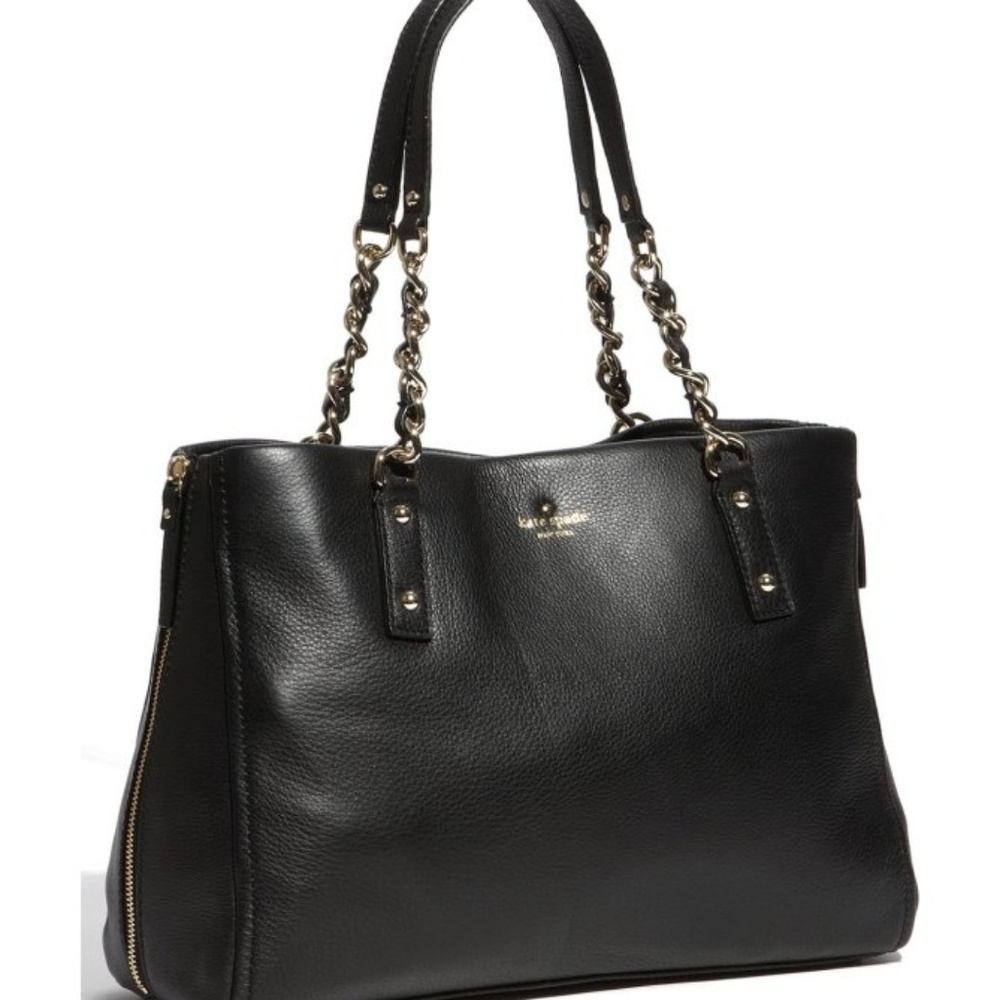 Kate Spade Andee Cobble Hill Leather Tote Black